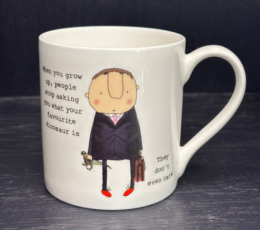 Rosie Made a Thing Favourite Dinosaur Bone China Mug