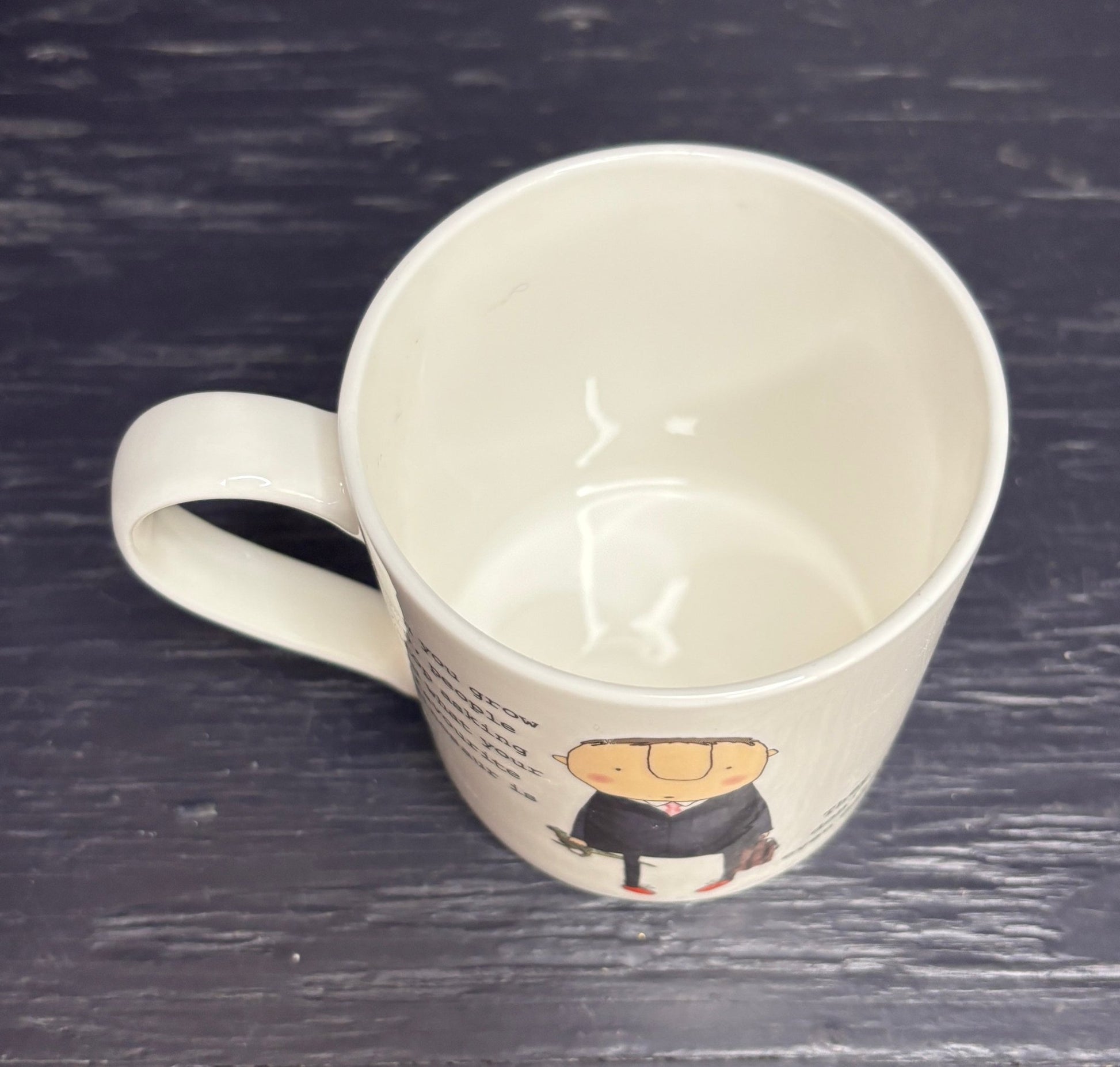Rosie Made a Thing Favourite Dinosaur Bone China Mug