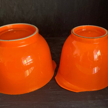 Rosti Denmark Falle Uldall Design Orange Mixing Bowls