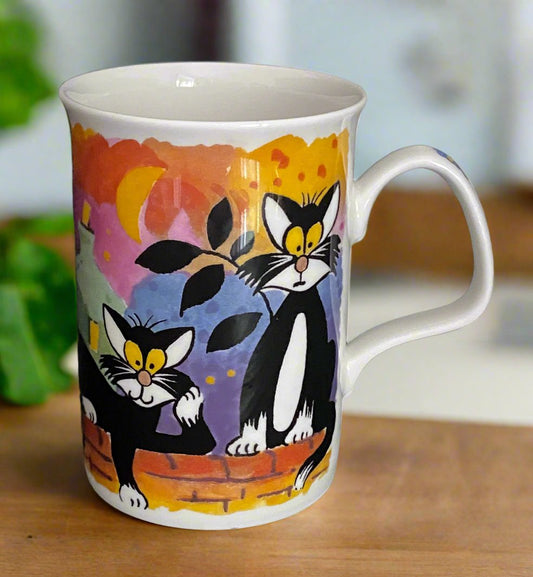 Roy Kirkham Bone China Cool Cats Mug - HLJ at HomeRoy Kirkham Bone China Cool Cats MugGraphic MugRoy Kirkham