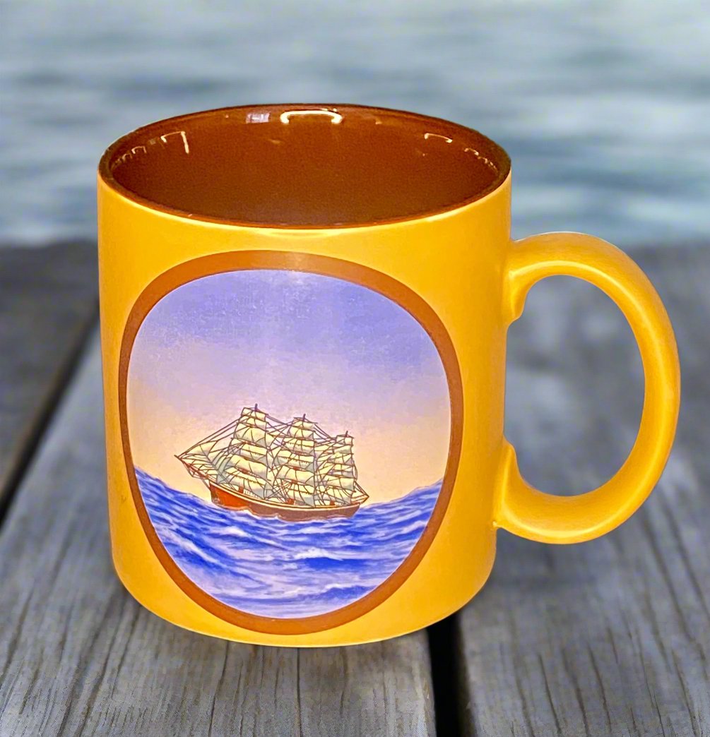 Russ Berrie Sailing Ship Sailboat Coffee Mug - HLJ at HomeRuss Berrie Sailing Ship Sailboat Coffee MugGraphic MugRuss Berrie