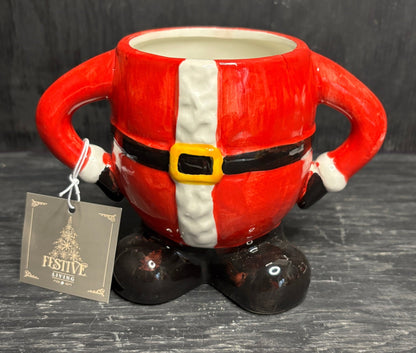 Santa Claus Christmas 3D Sculpted Mug