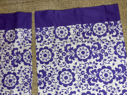 Purple Paisly Vintage Queen Size Pillowcases