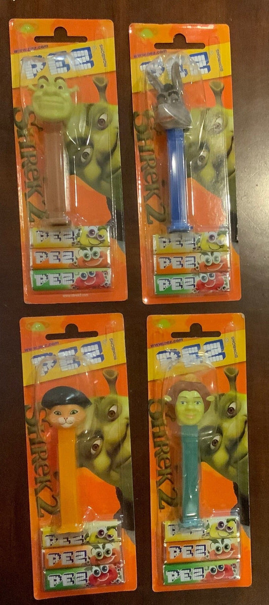 Shrek Movie Pez Dispensers New on Cards - HLJ at HomeShrek Movie Pez Dispensers New on CardsPez DispenserPez