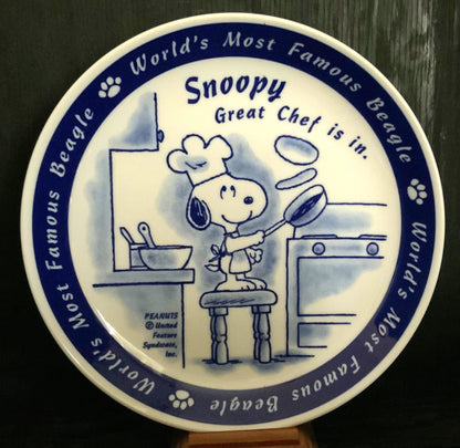 Snoopy Great Chef is in Decorative Plate