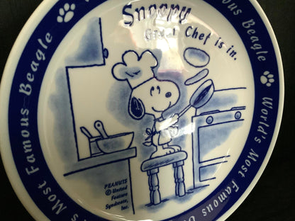Snoopy Great Chef is in Decorative Plate