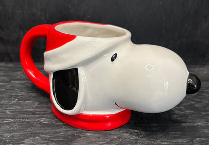 Snoopy Peanuts Christmas 3D Sculpted Mug
