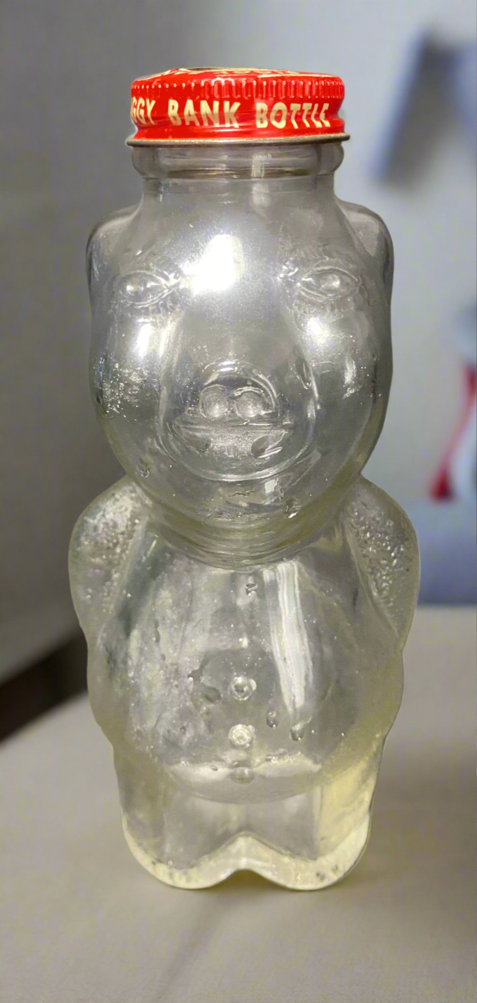 Snow Crest Glass Bear Vintage Piggy Bank - HLJ at HomeSnow Crest Glass Bear Vintage Piggy BankPiggy BankSnow Crest