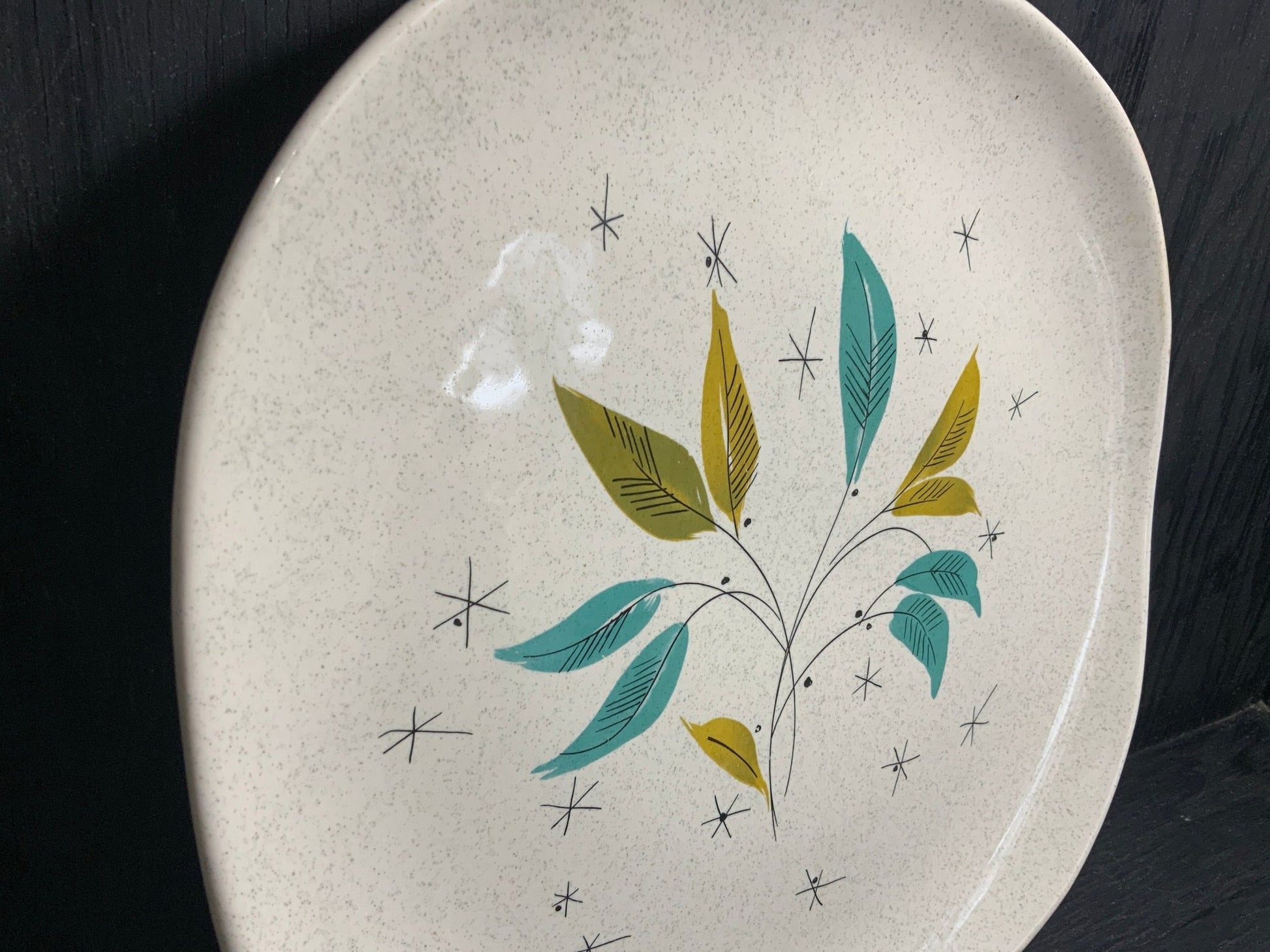 Sovereign Potters Atomic Vogue Dinner Plate