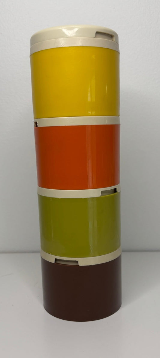 Stackable Tupperware Spice Shakers Containers