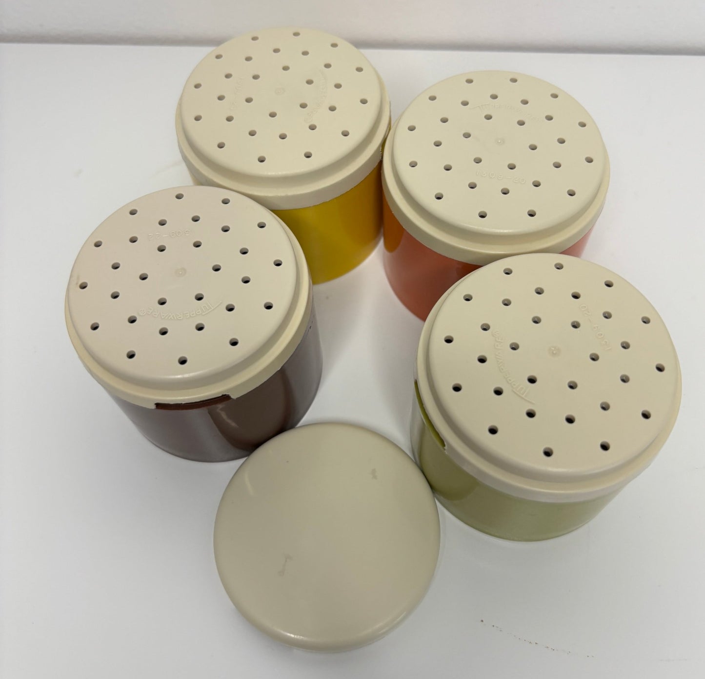 Stackable Tupperware Spice Containers