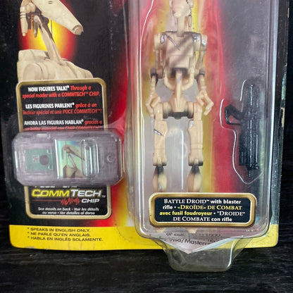 Star Wars Episode 1 Battle Droid Action Figure New Variant Card