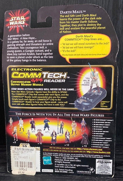 Star Wars Episode 1 Darth Maul Tatooine Action Figure New on Card - HLJ at HomeStar Wars Episode 1 Darth Maul Tatooine Action Figure New on CardStar Wars Action FigureHasboro