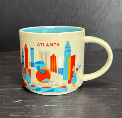 Starbucks You Are Here Atlanta Coffee Mug