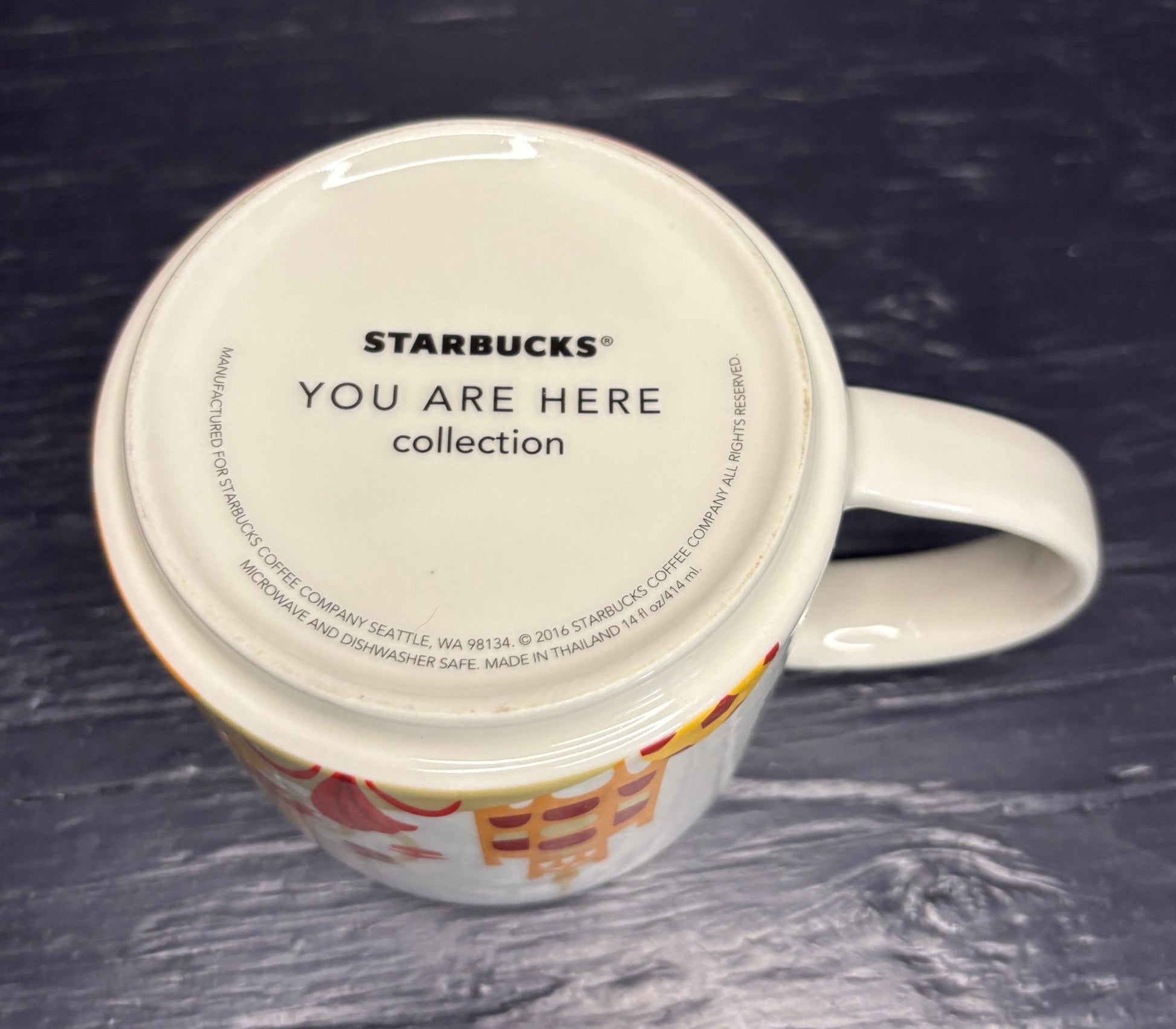 Starbucks You Are Here Barcelona Coffee Mug