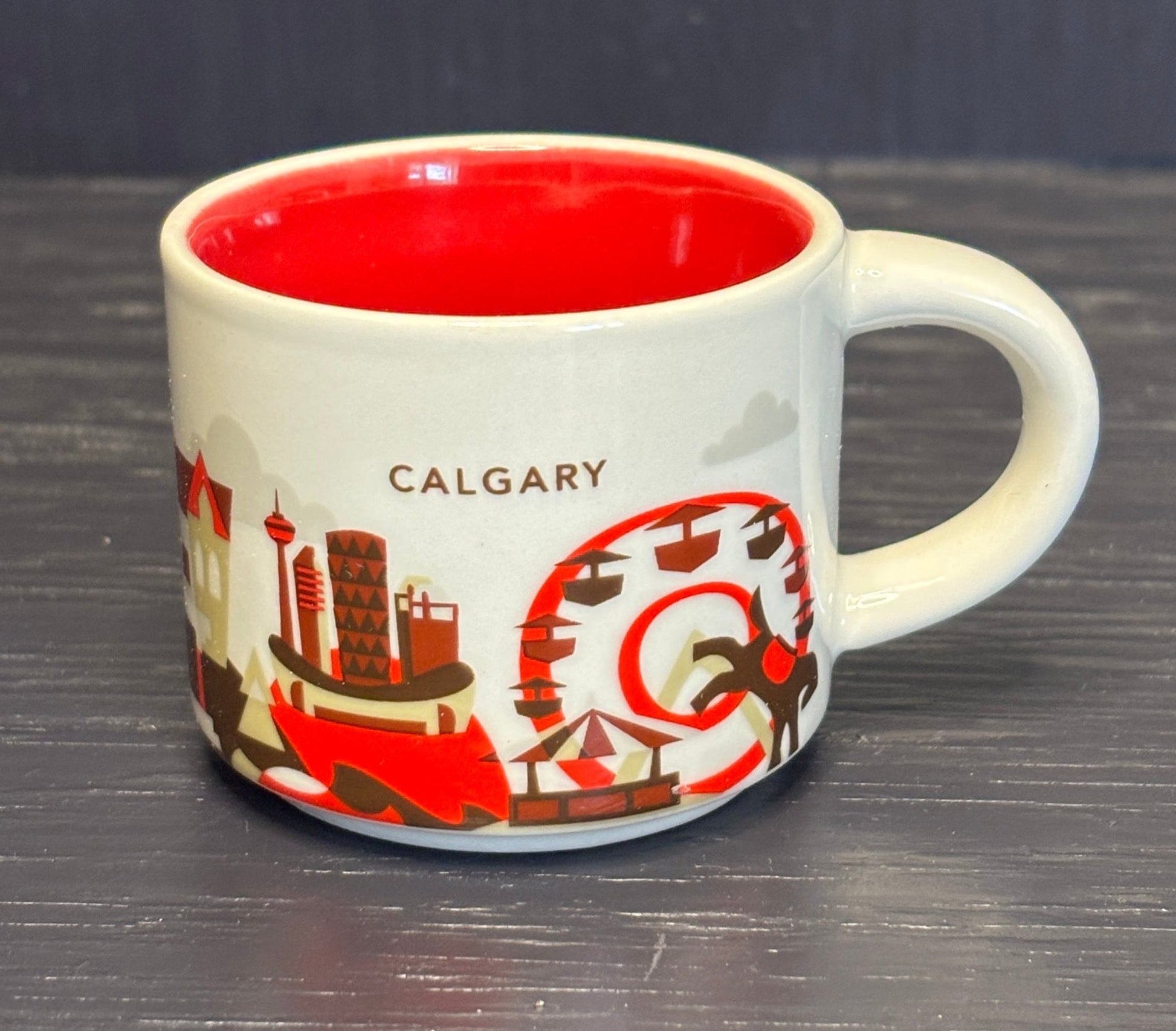 Starbucks You Are Here Calgary Espresso Mug