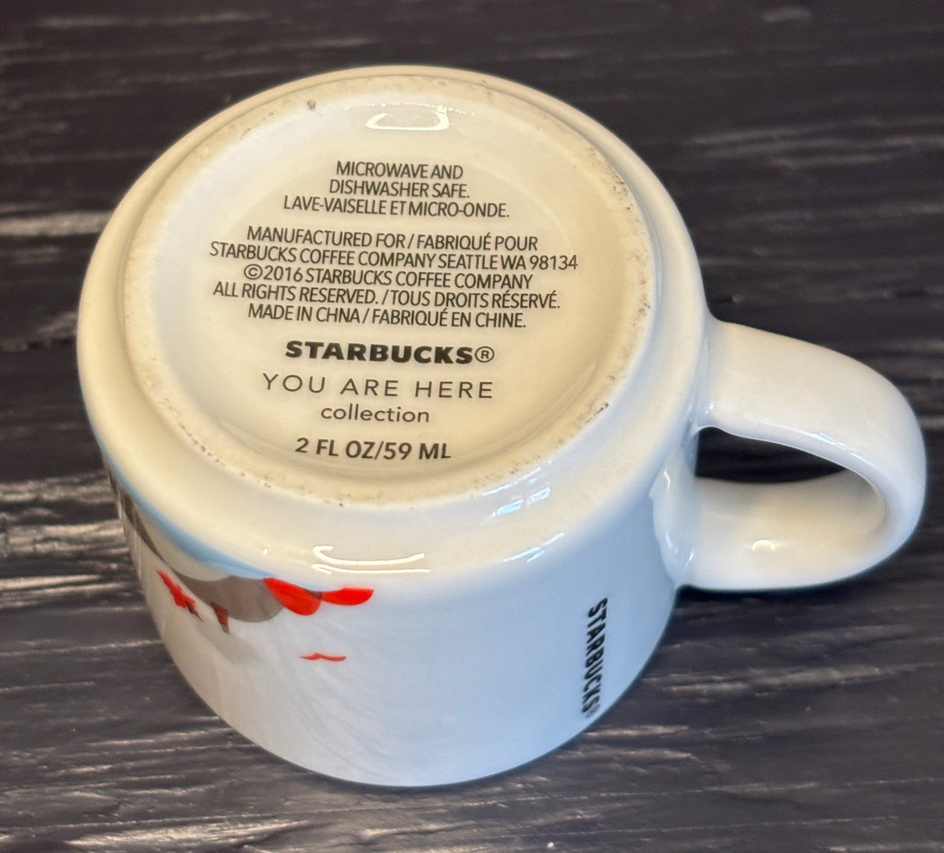 Starbucks You Are Here Canada Espresso Mug