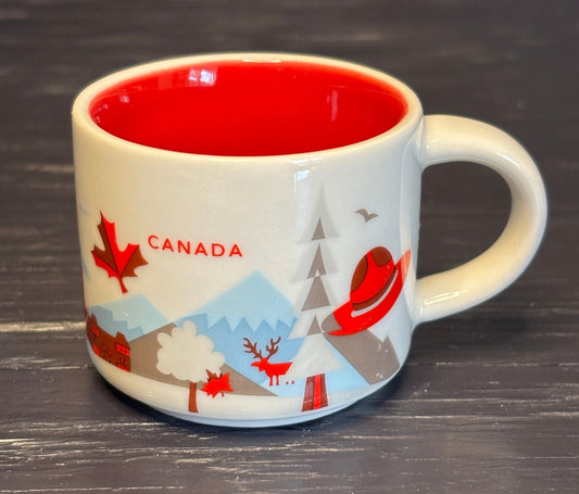 Starbucks You Are Here Canada Espresso Mug