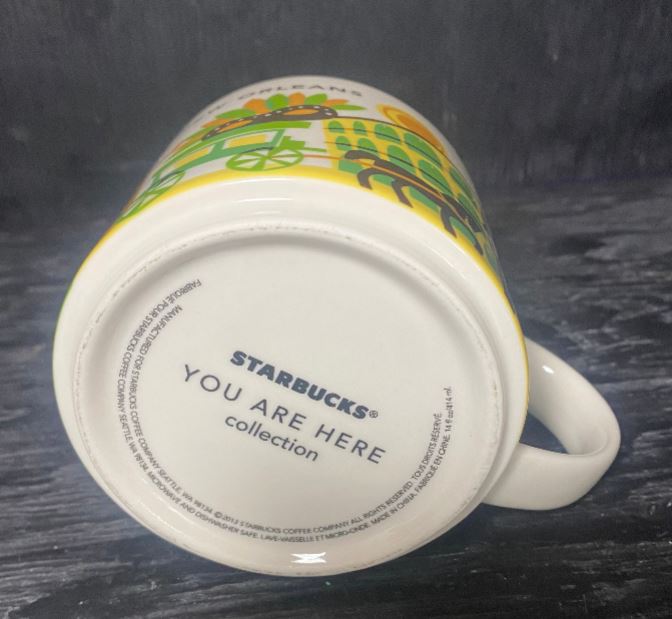 Starbucks You Are Here New Orleans Coffee Mug