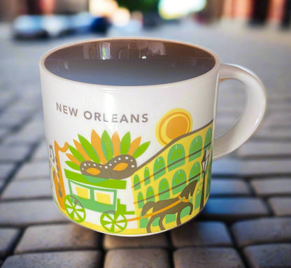 Starbucks You Are Here New Orleans Coffee Mug
