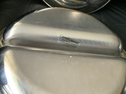 Vintage Stainless Steel Food Service Container Warmer