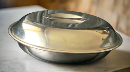 Steelmaid Vintage Stainless Steel Food Service Container Warmer