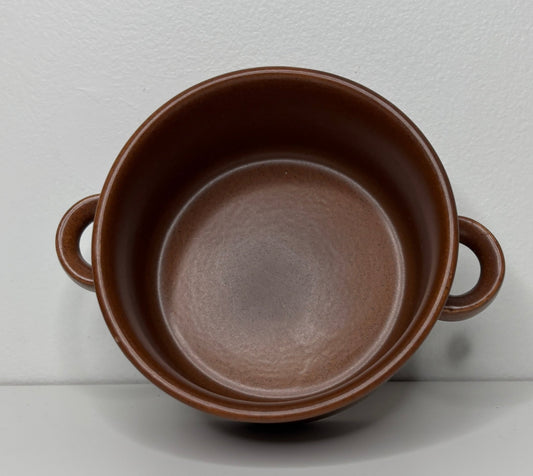 Stonehenge Midwinter Brown Handled Soup Bowls