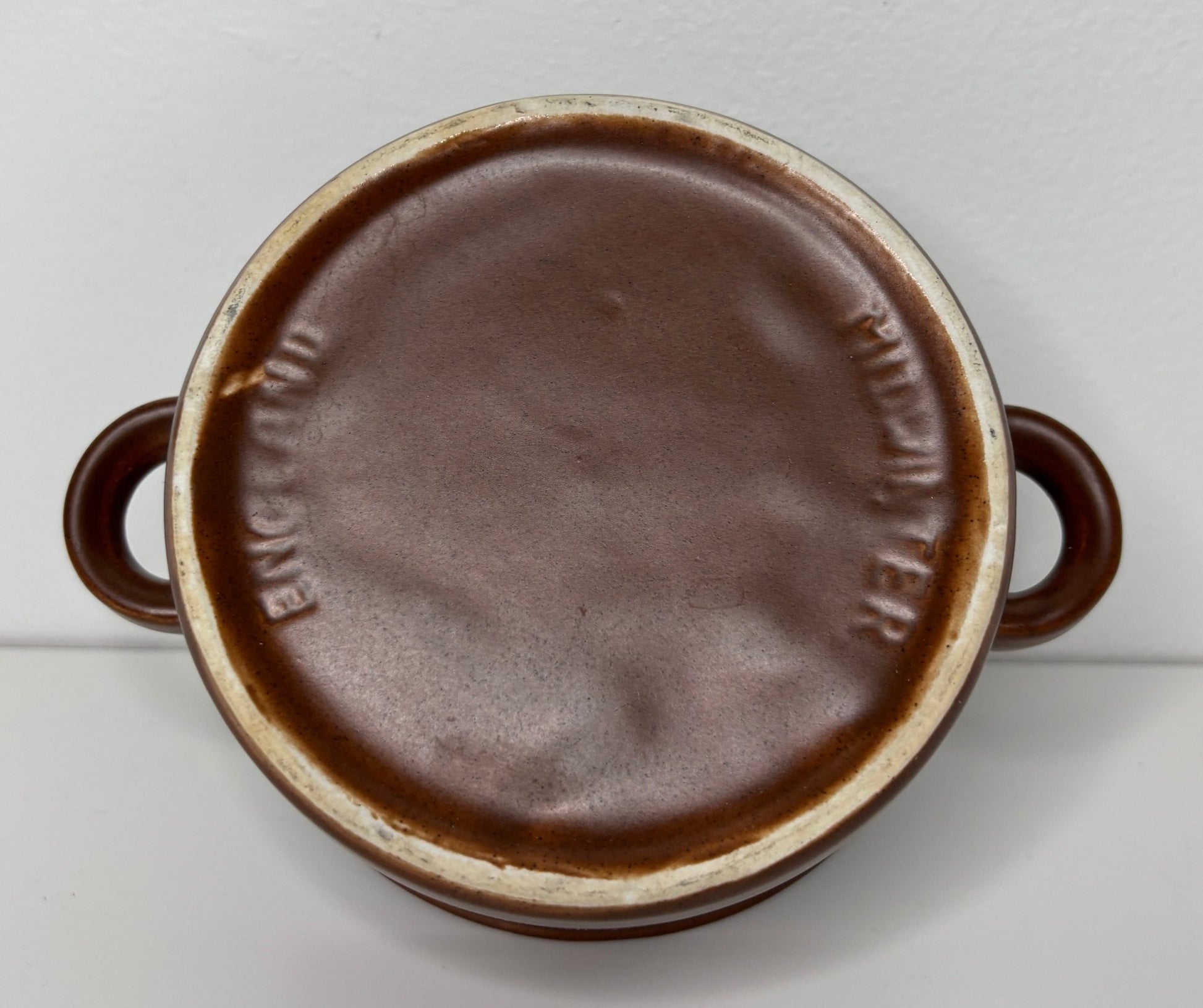 Stonehenge Midwinter Brown Handled Soup Bowls