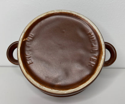 Stonehenge Midwinter Brown Handled Soup Bowls