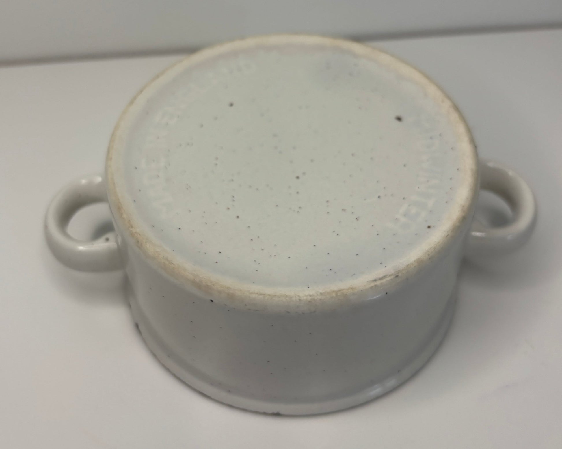 Stonehenge Midwinter Handled Flat Soup Bowls