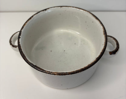 Stonehenge Midwinter Creation Handled Flat Soup Bowls