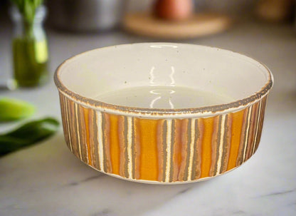 Stonehenge Midwinter Earth Baker Casserole Flat Vegetable Serving Bowl