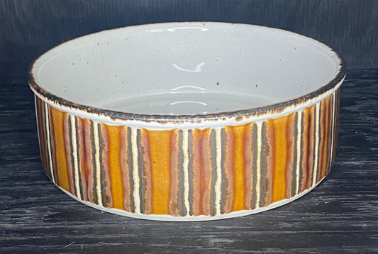 Stonehenge Midwinter Earth Flat Vegetable Serving Bowl