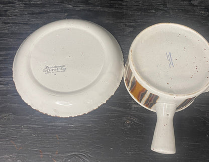 Stonehenge Midwinter Earth Gravy Boat and Saucer