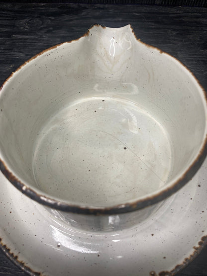 Stonehenge Midwinter Earth Gravy Boat and Saucer