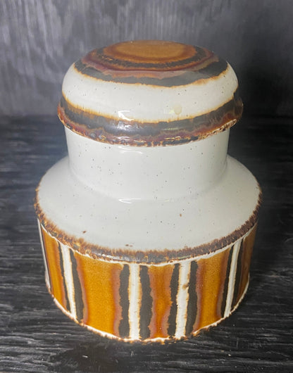 Stonehenge Midwinter Earth Sugar Bowl with lid