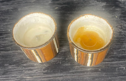 Stonehenge Midwinter Earth Votive Candle Holders