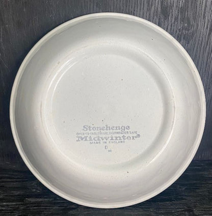 Stonehenge Midwinter Spring Blue 9 Inch Serving Bowl