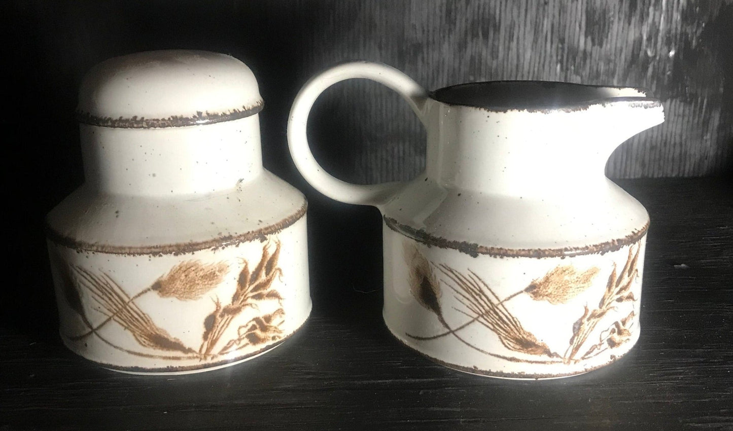 Stonehenge Midwinter Wild Oats Creamer and Sugar Bowl - HLJ at HomeStonehenge Midwinter Wild Oats Creamer and Sugar BowlSugar Bowl and CreamerStonehenge Midwinter