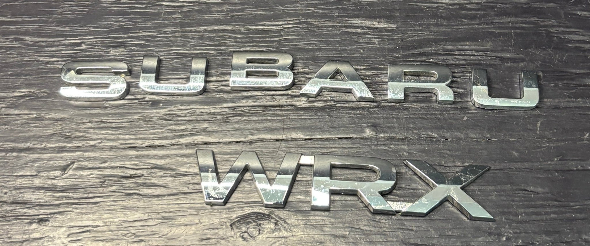 Subaru WRX Badge Emblem Letters