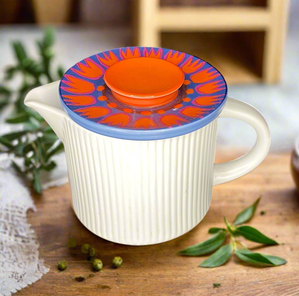 Thomas Rosenthal Orange and Blue Flower Creamer - HLJ at HomeThomas Rosenthal Orange and Blue Flower CreamerCreamerThomas Rosenthal