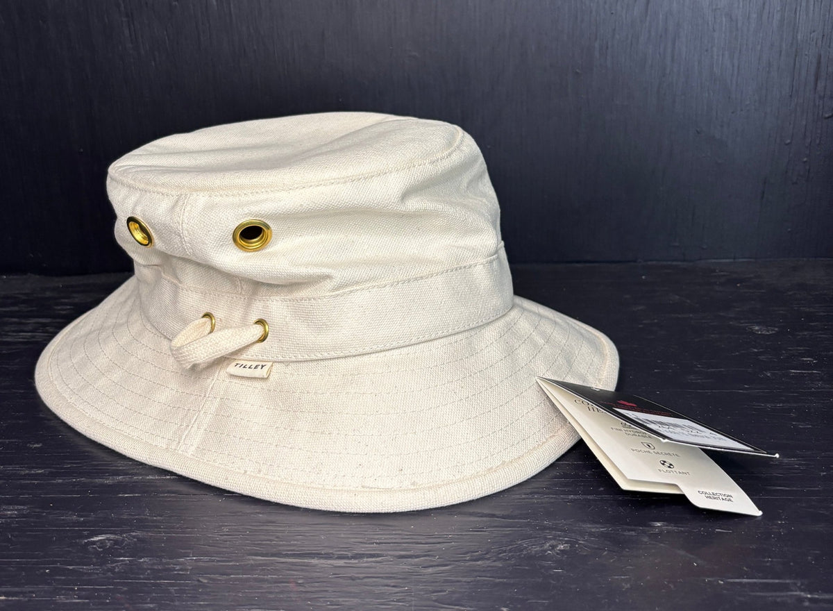 Tilley Heritage Beige Bucket Hat 7-5/8 XL New – HLJ at Home display picture 3
