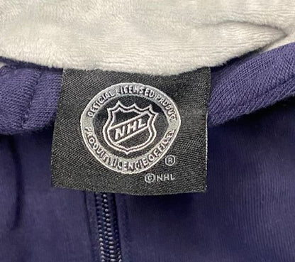 Toddler Toronto Maple Leafs Cubcoats Blue 2 - in - 1 Transforming Full - Zip Hoodie & Soft Plushie