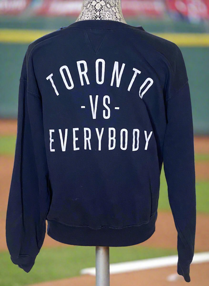 Toronto Blue Jays Toronto vs Everybody Navy Sweatshirt Adult Large - HLJ at HomeToronto Blue Jays Toronto vs Everybody Navy Sweatshirt Adult LargeSweatshirtToronto Blue Jays