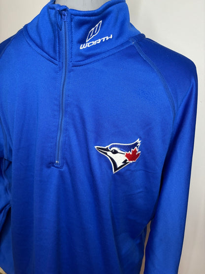 Toronto Blue Jays Worth 1/4 Zip Sweatshirt