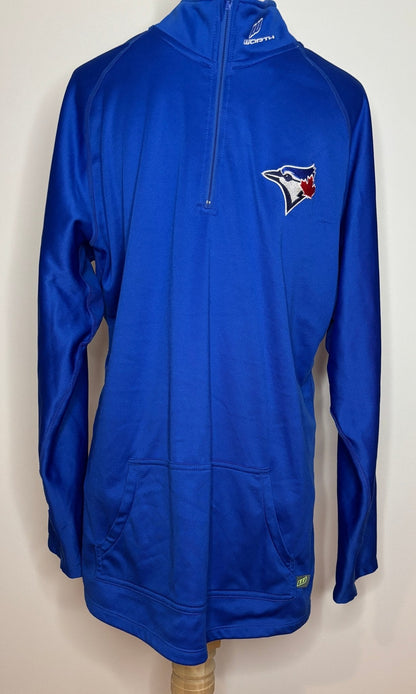 Toronto Blue Jays Worth 1/4 Zip Sweatshirt