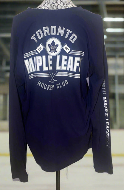 Toronto Maple Leafs Graphic Long Sleeve T Shirt
