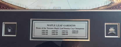 Toronto Maple Leafs Maple Leaf Gardens Stanley Cup Limited Edition Framed Photograph