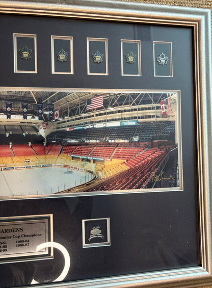 Toronto Maple Leafs Maple Leaf Gardens Stanley Cup Limited Edition Framed Photograph