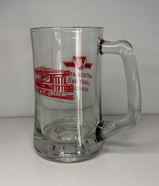 Toronto Transit Commission Articulated Light Rail Vehicle Beer Mug